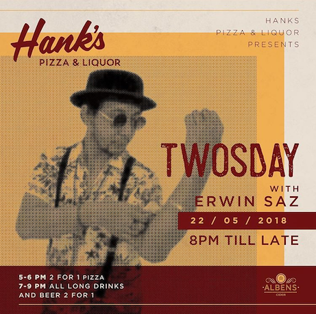 Hanks Pizza, Seminyak, Bali, Indonesia